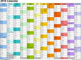 excel calendar template