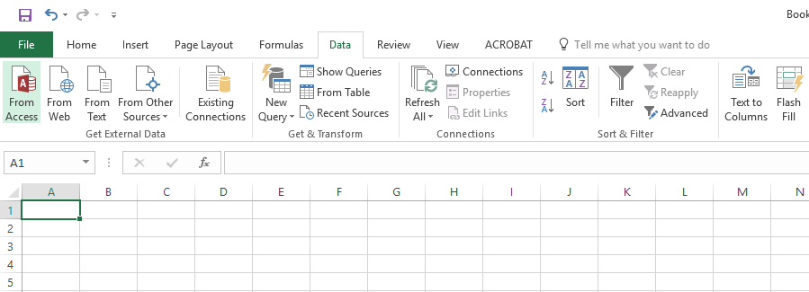 Importing CSV to Excel