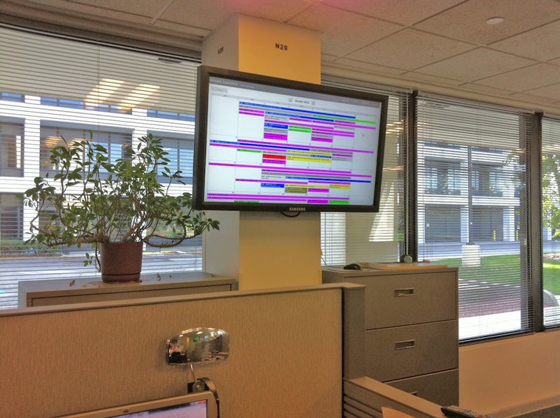 scheduling software screen